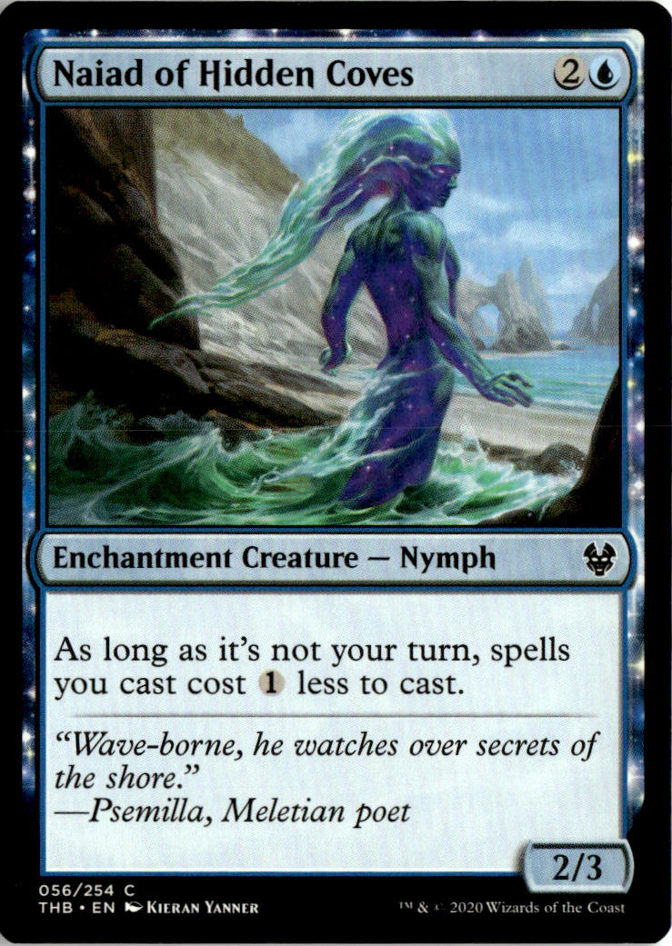 Naiad of Hidden Coves - Theros Beyond Death #56 - Near Mint - Normal