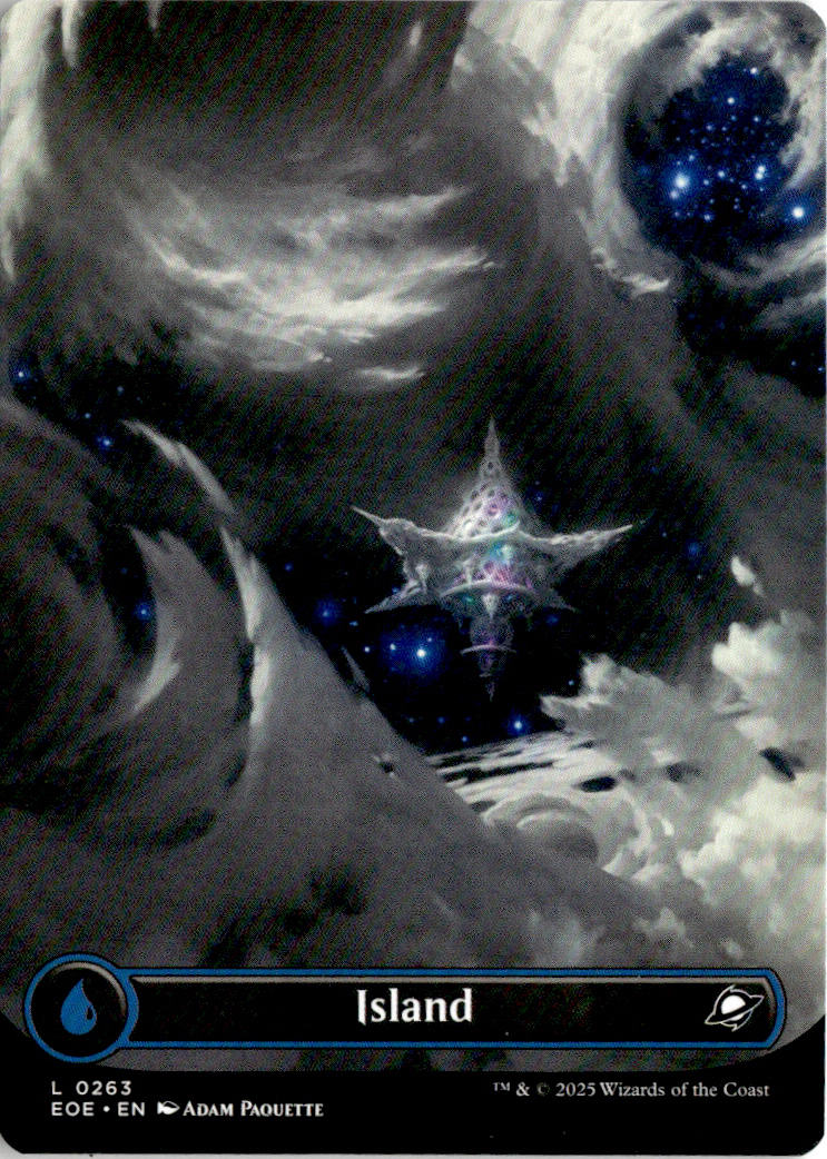 Island - Edge of Eternities #263 - Near Mint - Normal