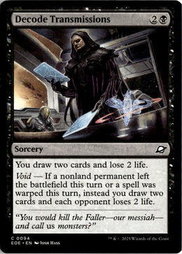 Decode Transmissions - Edge of Eternities #94 - Near Mint - Normal