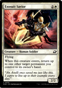 Exosuit Savior - Edge of Eternities #16 - Near Mint - Normal