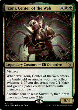 Izoni, Center of the Web - Murders at Karlov Manor #209 - Near Mint - Normal
