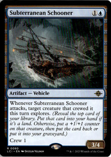 Subterranean Schooner - The Lost Caverns of Ixalan #80 - Near Mint - Normal