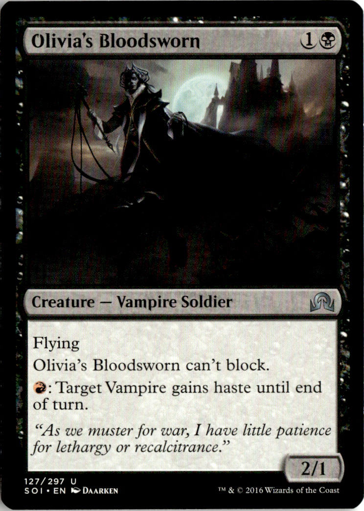 Olivia's Bloodsworn - Shadows over Innistrad #127 - Near Mint - Normal