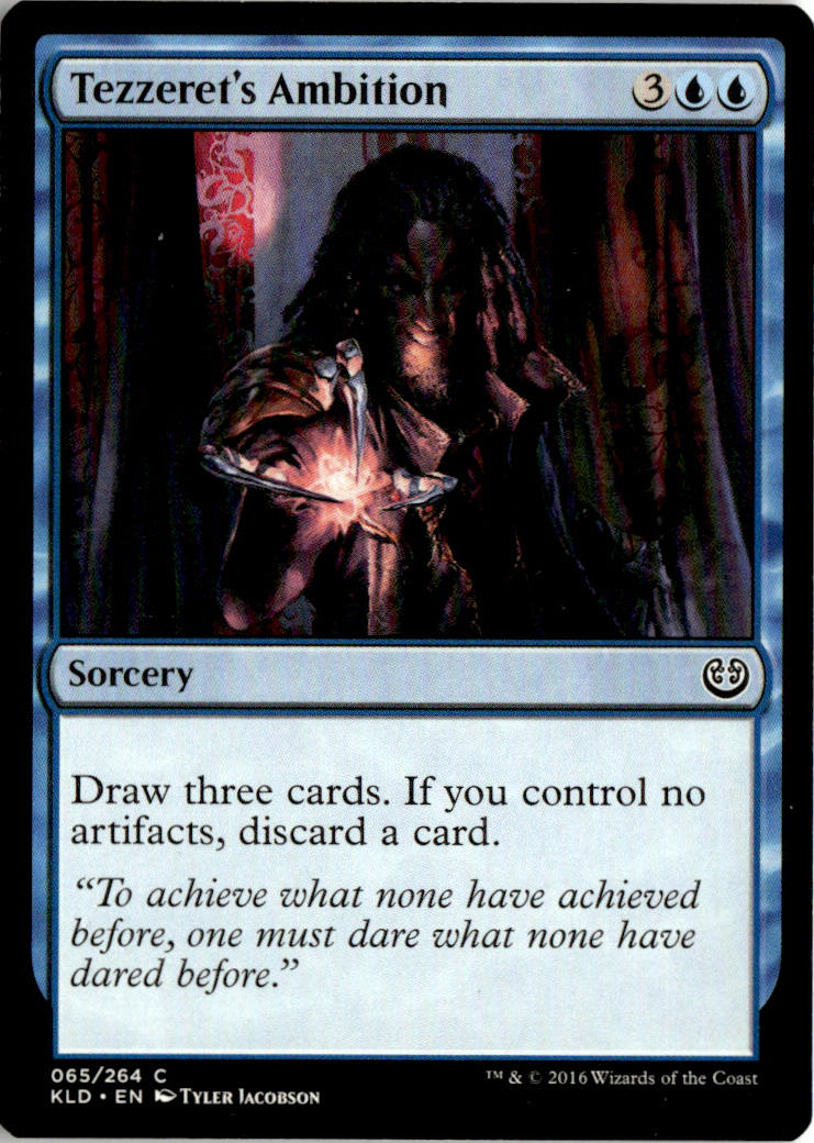 Tezzeret's Ambition - Kaladesh #65 - Near Mint - Normal
