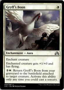 Gryff's Boon - Shadows over Innistrad #20 - Near Mint - Normal