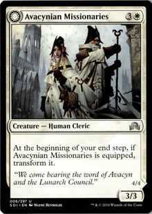 Avacynian Missionaries // Lunarch Inquisitors - Shadows over Innistrad #6 - Near Mint - Normal