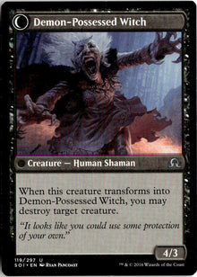 Kindly Stranger // Demon-Possessed Witch - Shadows over Innistrad #119 - Near Mint - Normal