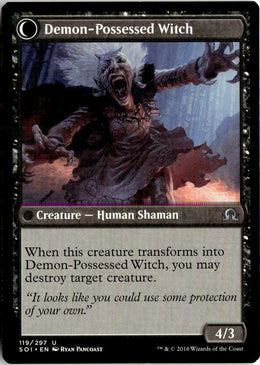 Kindly Stranger // Demon-Possessed Witch - Shadows over Innistrad #119 - Near Mint - Normal