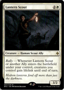 Lantern Scout - Battle for Zendikar #37 - Near Mint - Normal