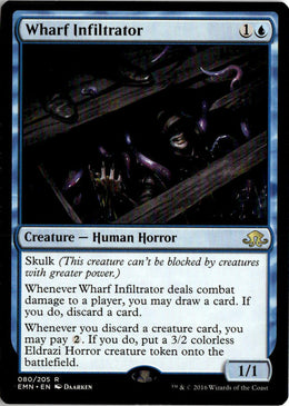 Wharf Infiltrator - Eldritch Moon #80 - Near Mint - Normal