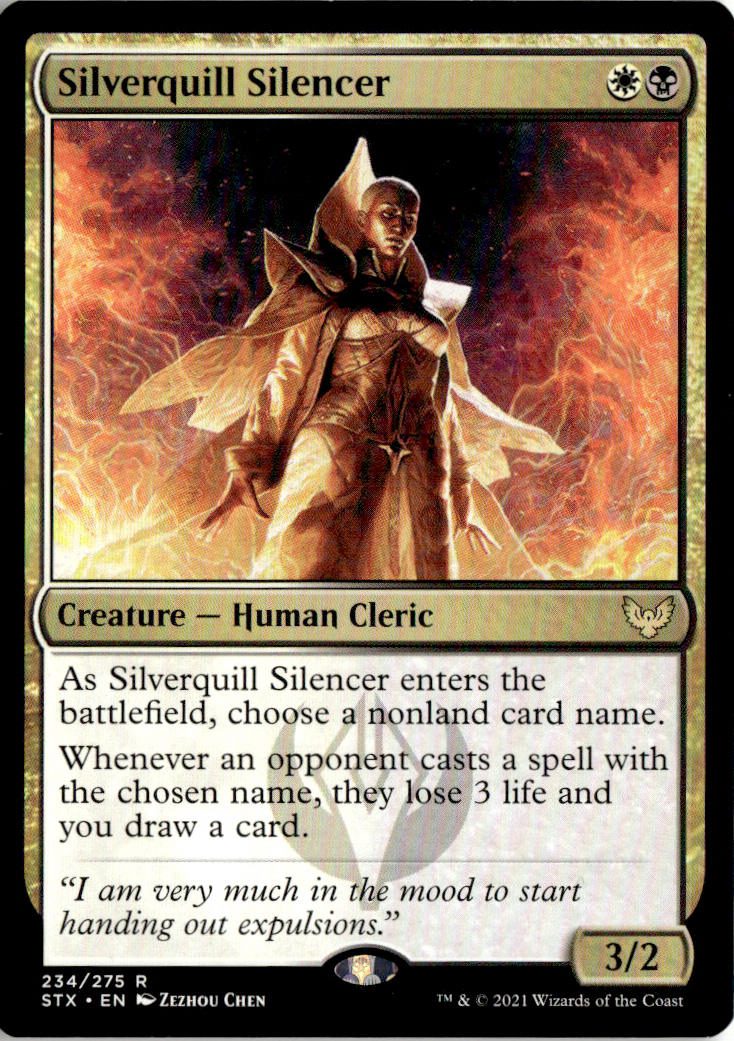 Silverquill Silencer - Strixhaven: School of Mages #234 - Near Mint - Normal