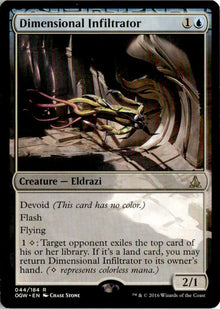 Dimensional Infiltrator - Oath of the Gatewatch #44 - Near Mint - Normal