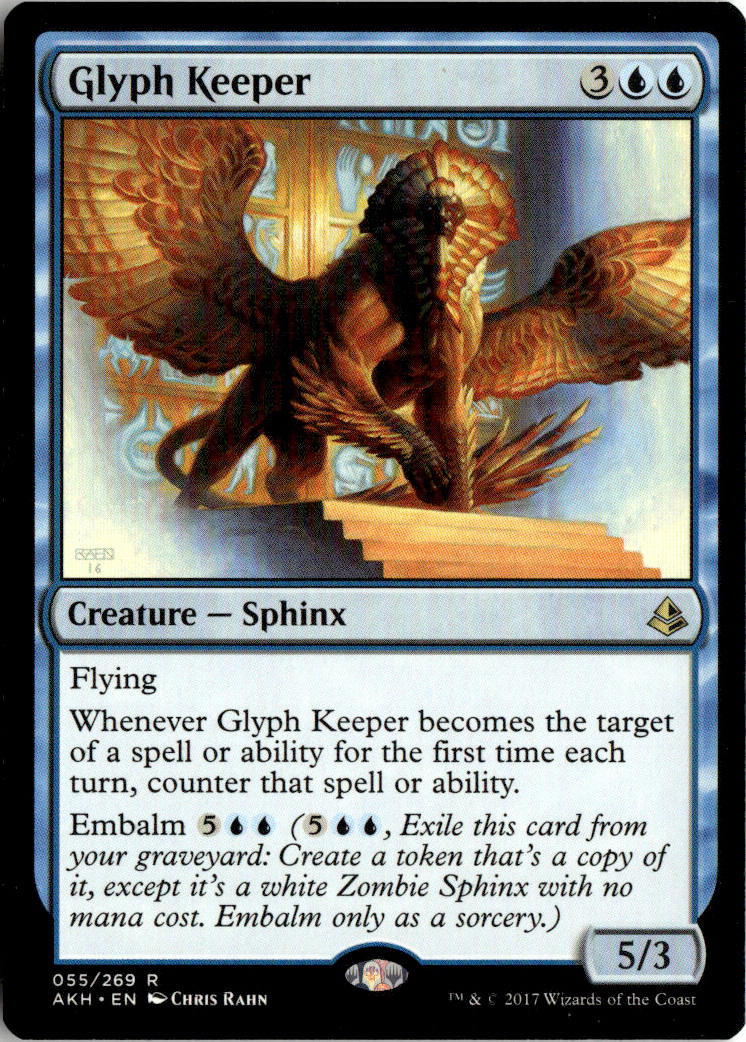 Glyph Keeper - Amonkhet #55 - Near Mint - Normal