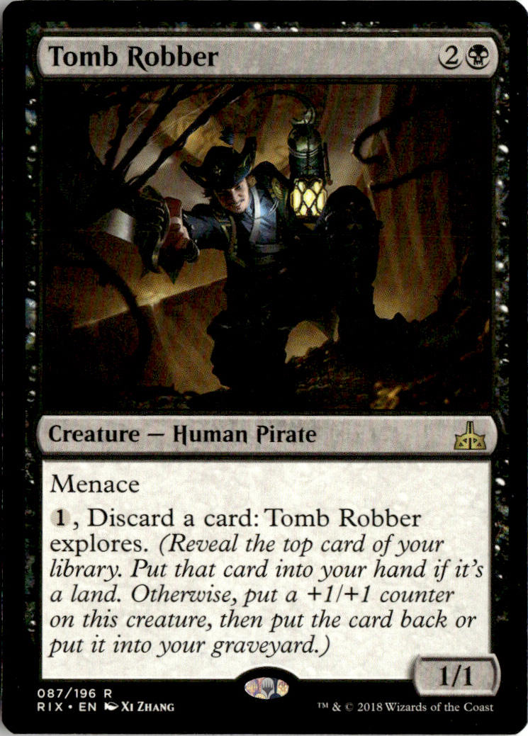 Tomb Robber - Rivals of Ixalan #87 - Near Mint - Normal
