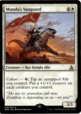 Munda's Vanguard - Oath of the Gatewatch #29 - Near Mint - Normal