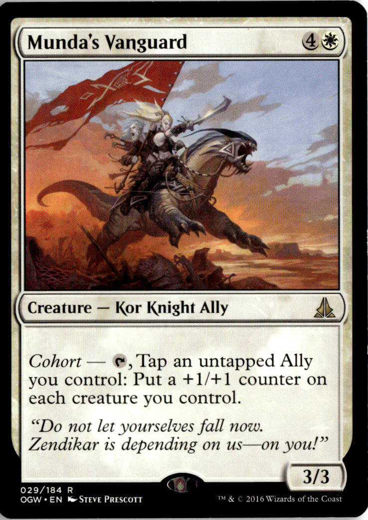 Munda's Vanguard - Oath of the Gatewatch #29 - Near Mint - Normal