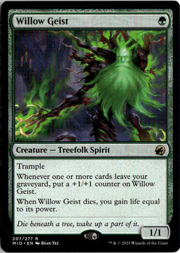 Willow Geist - Innistrad: Midnight Hunt #207 - Near Mint - Normal