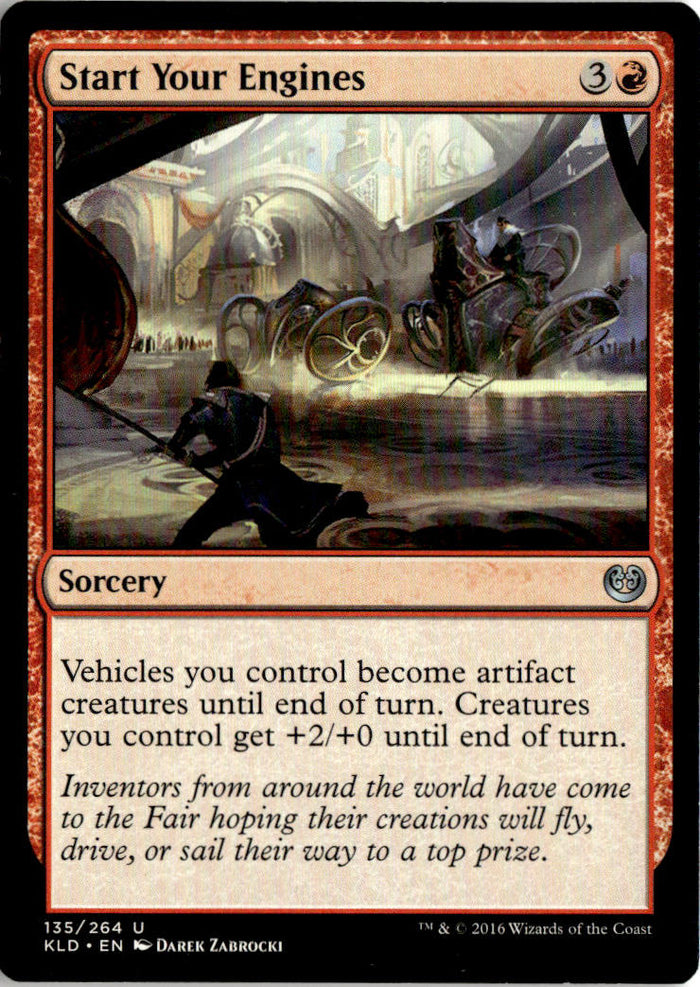 Start Your Engines - Kaladesh #135 - Near Mint - Normal