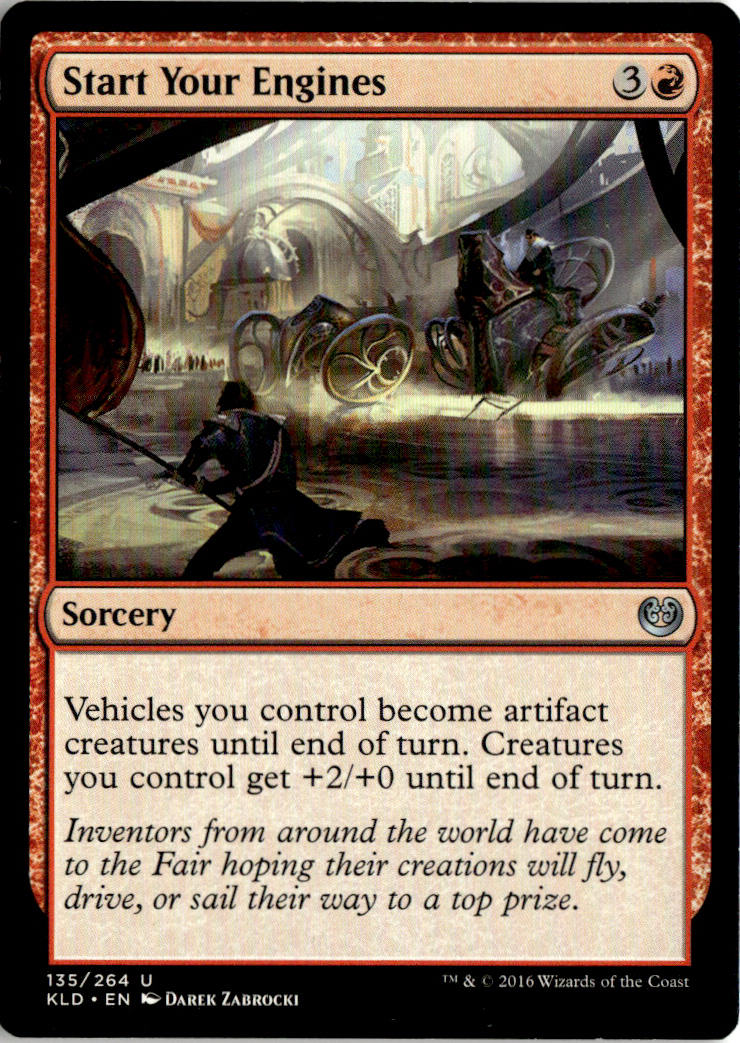 Start Your Engines - Kaladesh #135 - Near Mint - Normal