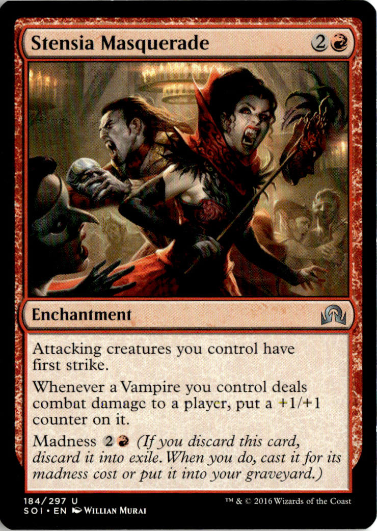 Stensia Masquerade - Shadows over Innistrad #184 - Near Mint - Normal