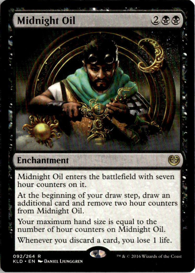 Midnight Oil - Kaladesh #92 - Near Mint - Normal