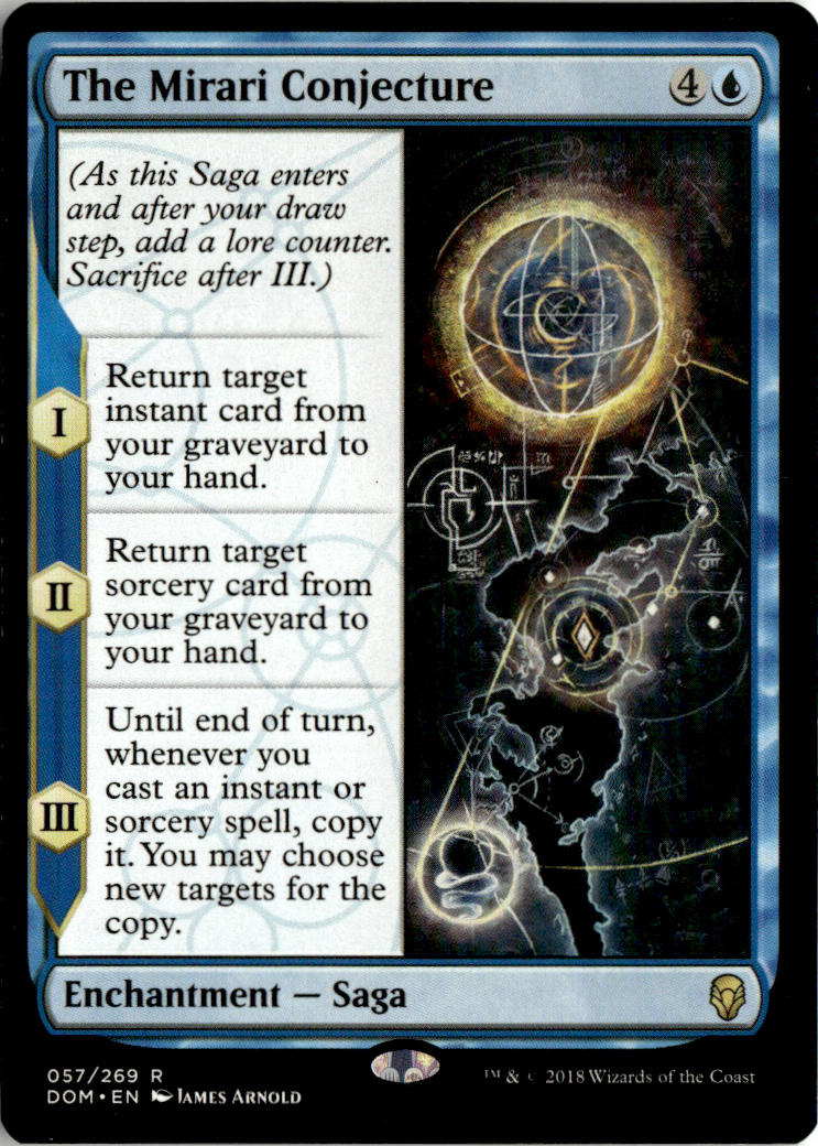 The Mirari Conjecture - Dominaria #57 - Near Mint - Normal