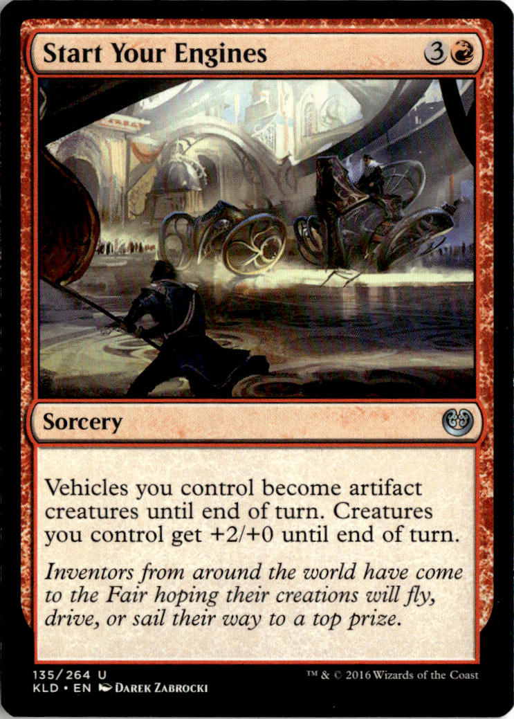 Start Your Engines - Kaladesh #135 - Near Mint - Normal
