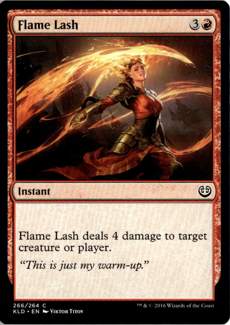 Flame Lash - Kaladesh #266 - Near Mint - Normal