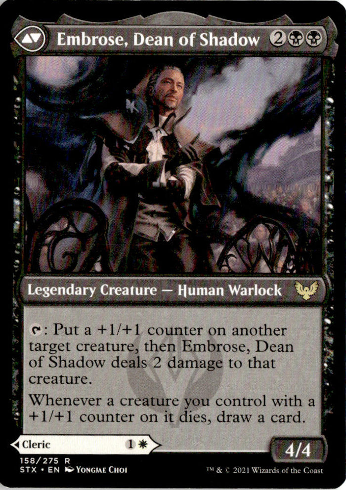 Shaile, Dean of Radiance // Embrose, Dean of Shadow - Strixhaven: School of Mages #158 - Near Mint - Normal