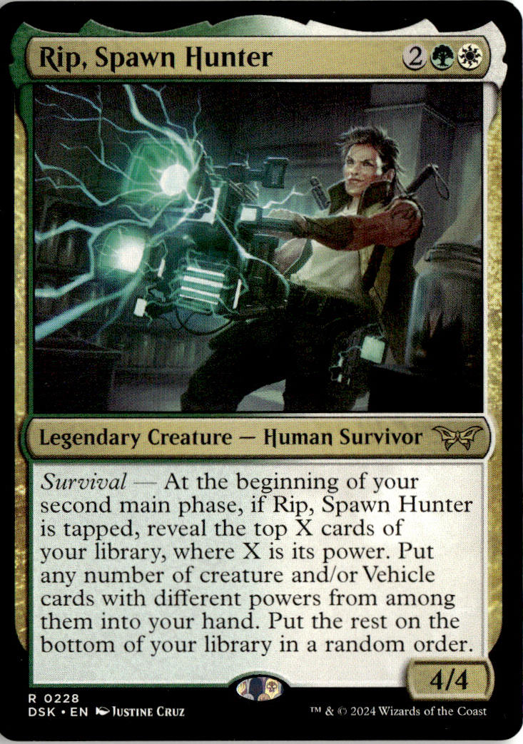 Rip, Spawn Hunter - Duskmourn: House of Horror #228 - Near Mint - Normal