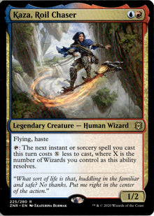 Kaza, Roil Chaser - Zendikar Rising #225 - Near Mint - Normal