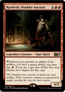 Kurkesh, Onakke Ancient - Magic 2015 #153 - Near Mint - Normal