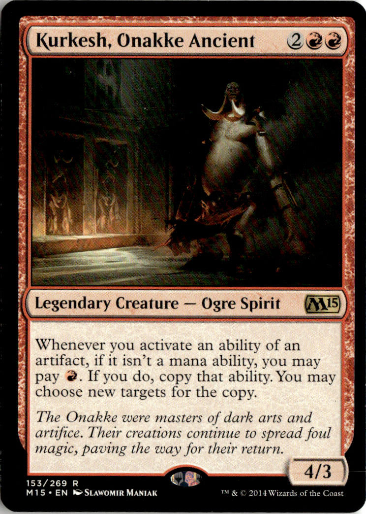 Kurkesh, Onakke Ancient - Magic 2015 #153 - Near Mint - Normal