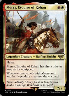 Merry, Esquire of Rohan - The Lord of the Rings: Tales of Middle-earth #215 - Near Mint - Normal