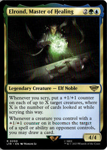 Elrond, Master of Healing - The Lord of the Rings: Tales of Middle-earth #200 - Near Mint - Normal