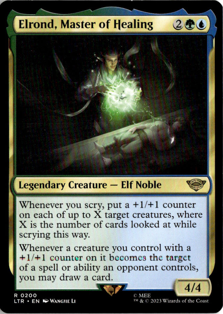 Elrond, Master of Healing - The Lord of the Rings: Tales of Middle-earth #200 - Near Mint - Normal