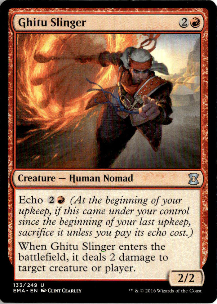 Ghitu Slinger - Eternal Masters #133 - Near Mint - Normal