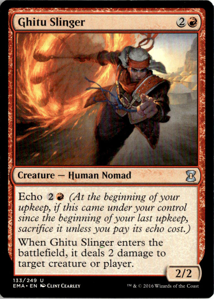 Ghitu Slinger - Eternal Masters #133 - Near Mint - Normal