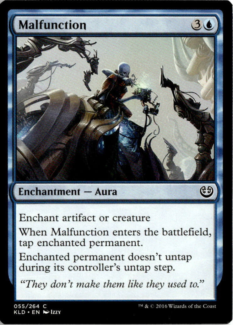 Malfunction - Kaladesh #55 - Near Mint - Normal