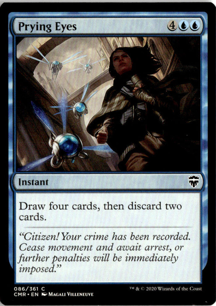 Prying Eyes - Commander Legends #86 - Near Mint - Normal