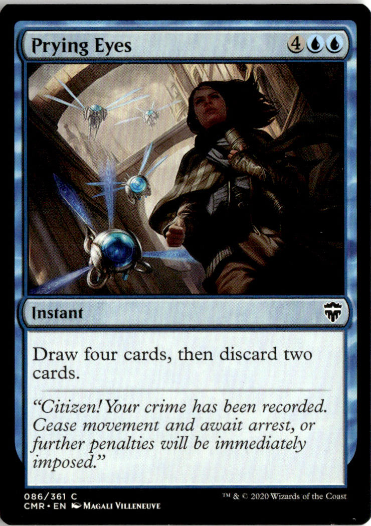 Prying Eyes - Commander Legends #86 - Near Mint - Normal