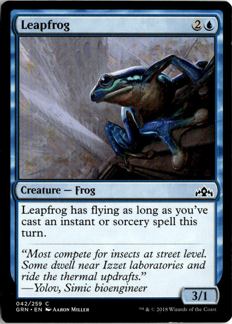 Leapfrog - Guilds of Ravnica #42 - Near Mint - Normal