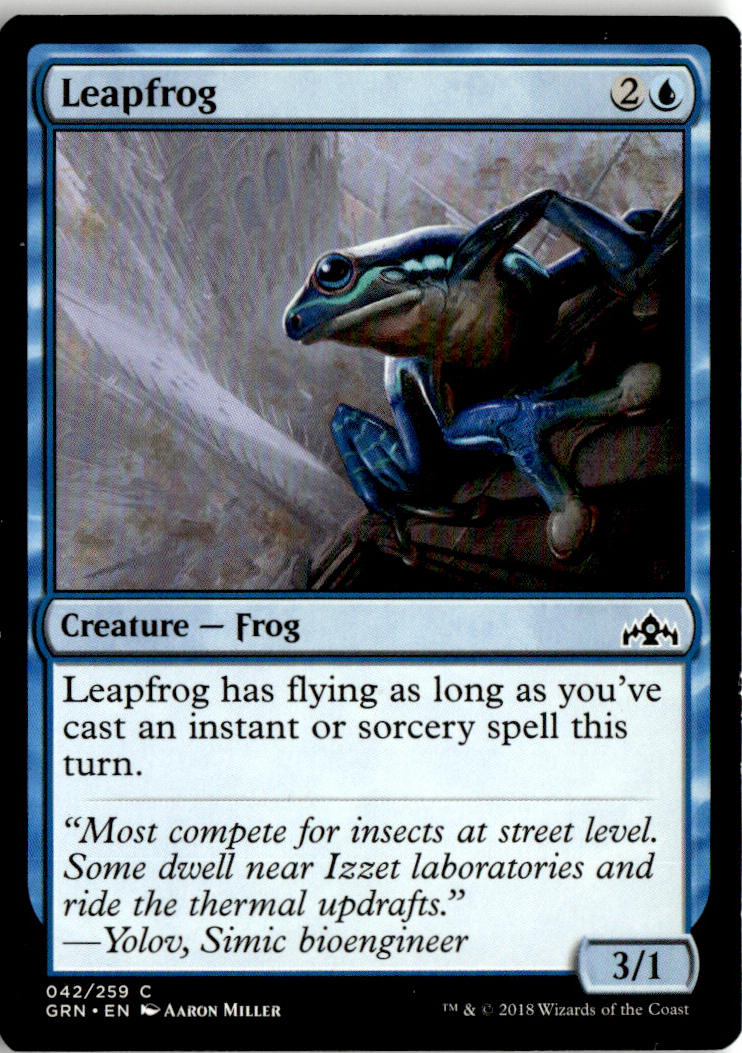 Leapfrog - Guilds of Ravnica #42 - Near Mint - Normal