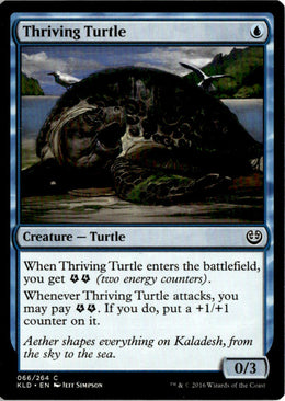 Thriving Turtle - Kaladesh #66 - Near Mint - Normal