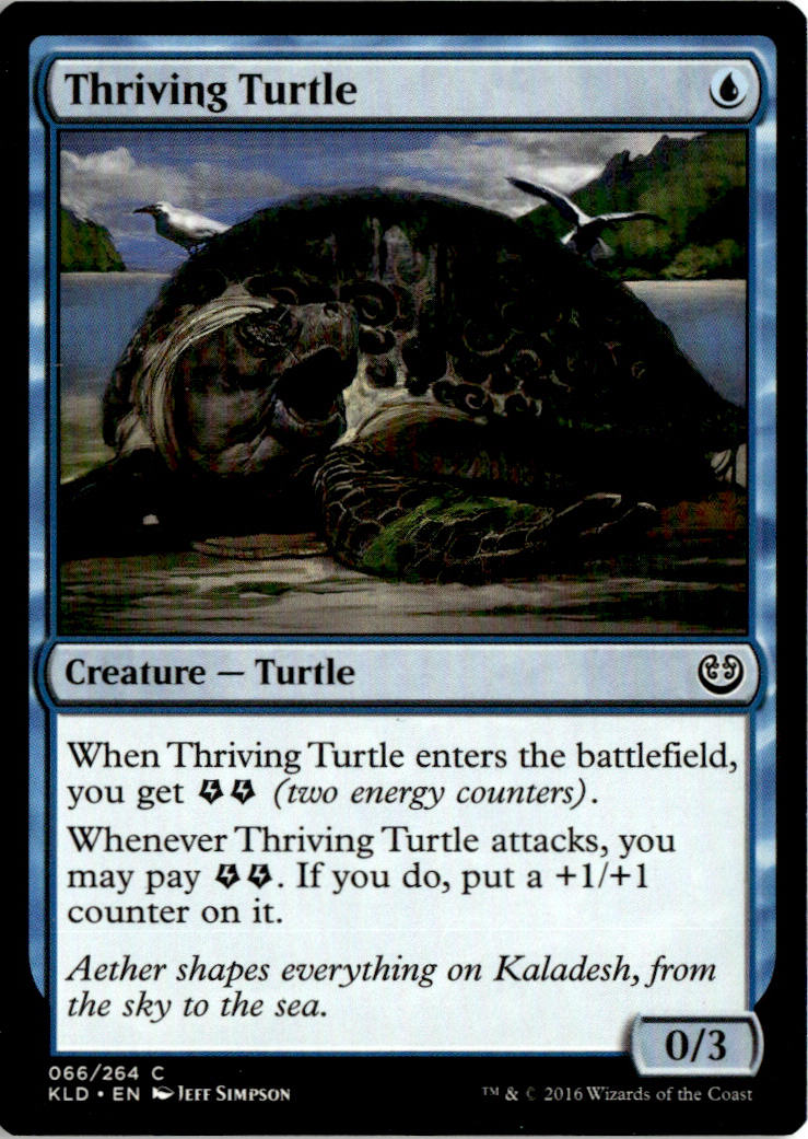 Thriving Turtle - Kaladesh #66 - Near Mint - Normal