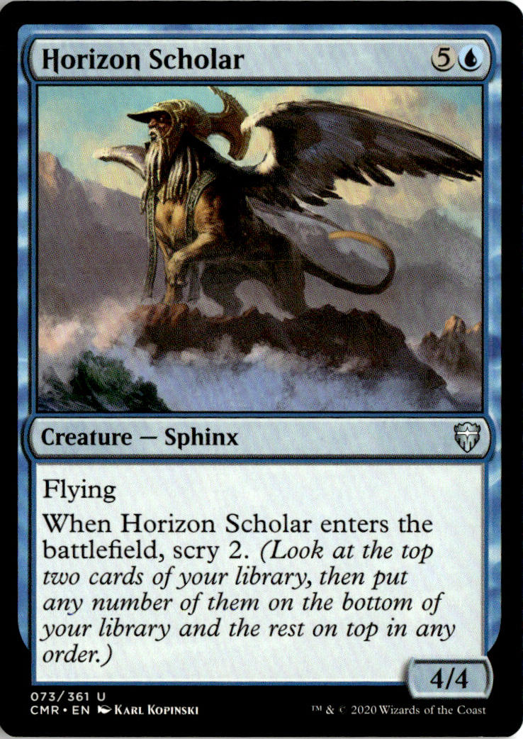 Horizon Scholar - Commander Legends #73 - Near Mint - Normal