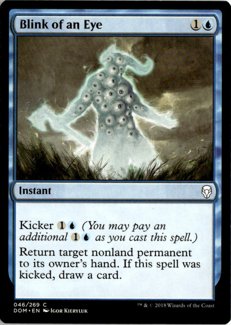 Blink of an Eye - Dominaria #46 - Near Mint - Normal