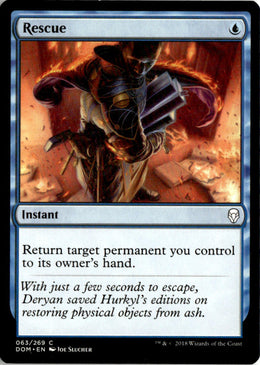 Rescue - Dominaria #63 - Near Mint - Normal