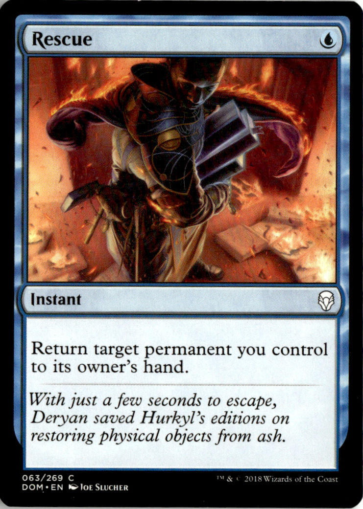 Rescue - Dominaria #63 - Near Mint - Normal