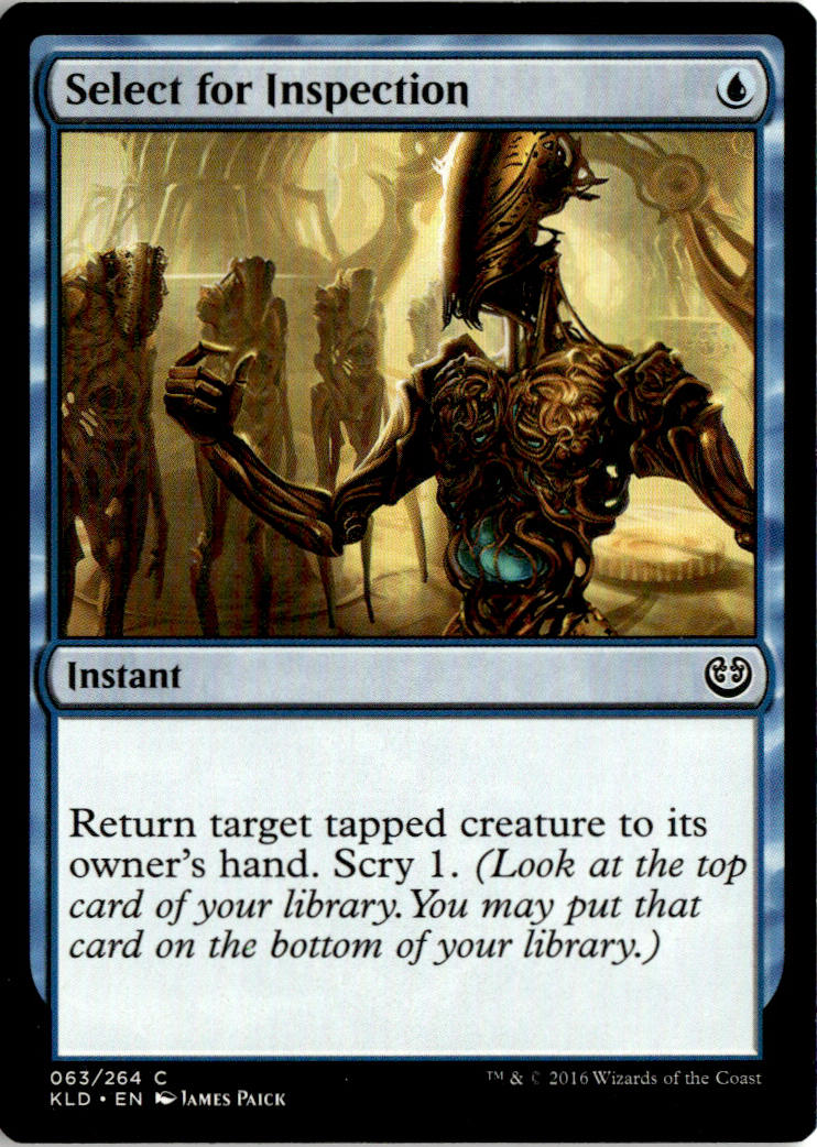 Select for Inspection - Kaladesh #63 - Near Mint - Normal